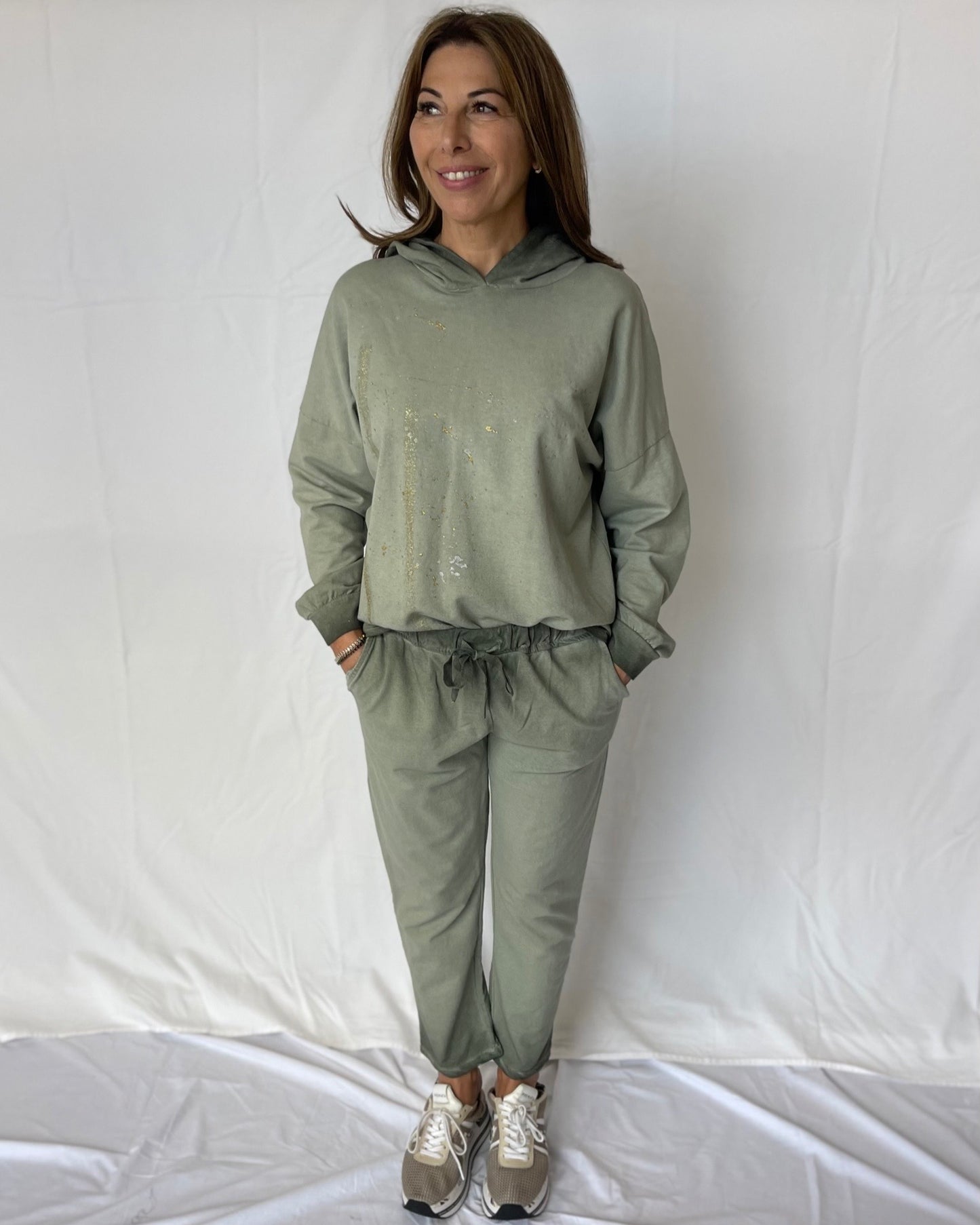 Essential Track Pants - Military