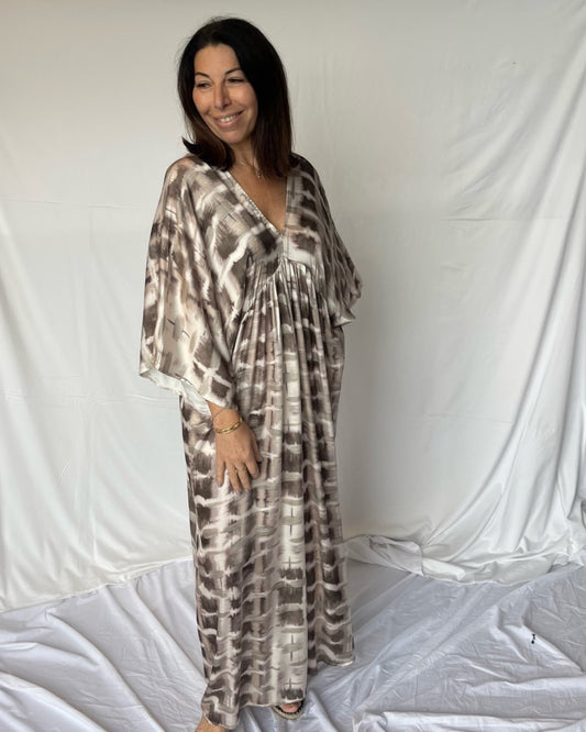 Printed Maxi - Oyster