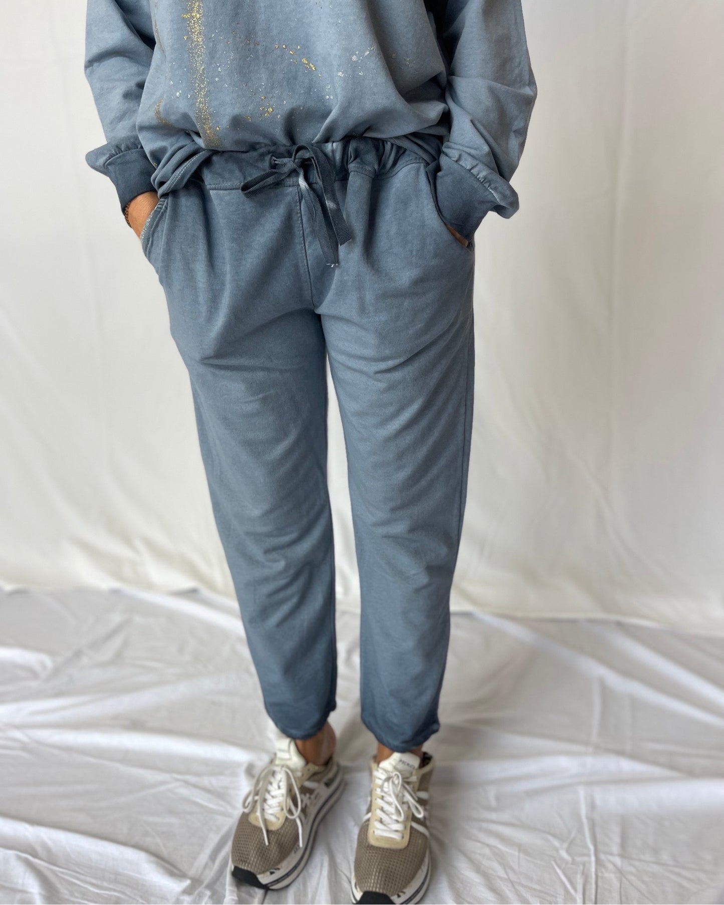 Essential Track Pants - Blue