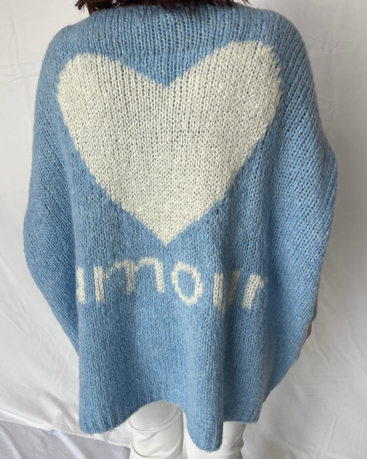 Amour Knit - Light Blue