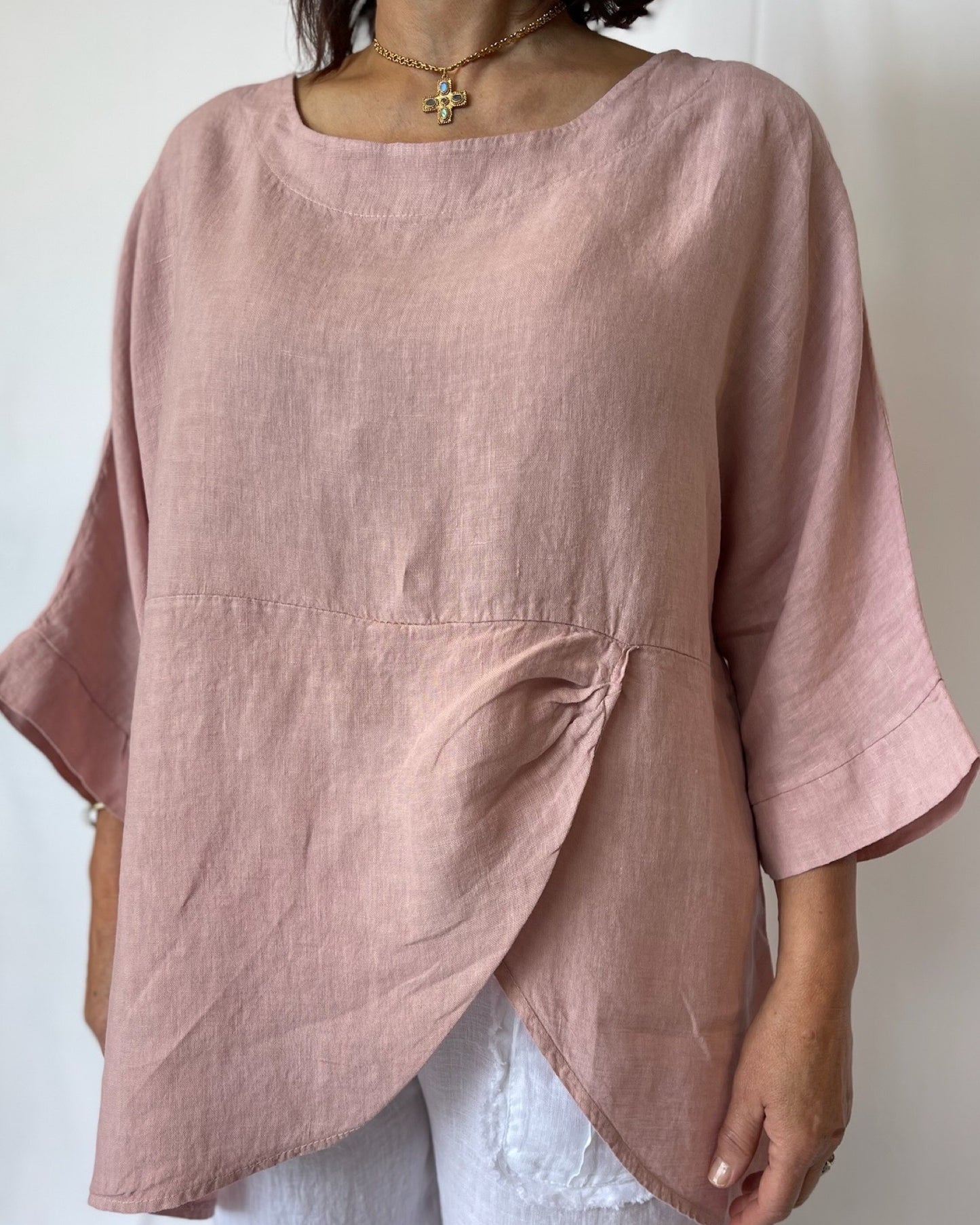 Linen Top - Musk